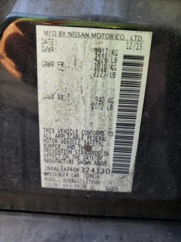Photo 10 from auction – 2016 NISSAN ALTIMA 2.5 with VIN 1N4AL3AP4GN324130