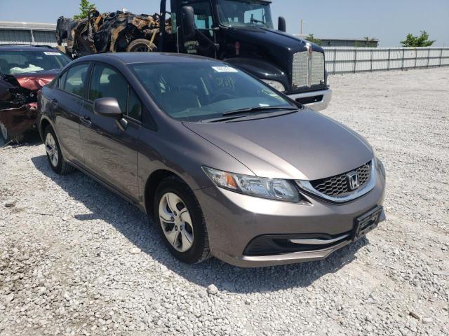 HONDA CIVIC LX 2013 with VIN 19XFB2F50DE070114 - Photo from auction