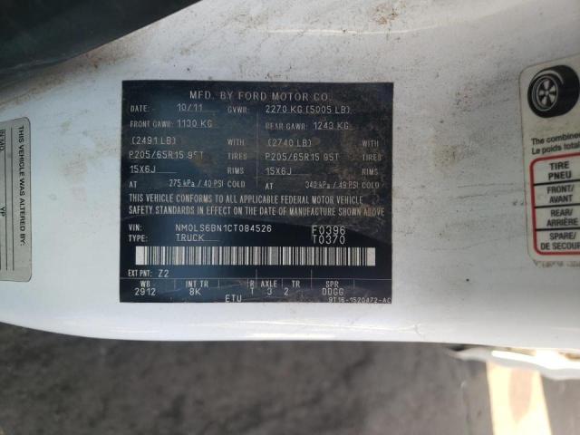Photo 10 from auction – 2012 FORD TRANSIT CO with VIN NM0LS6BN1CT084526