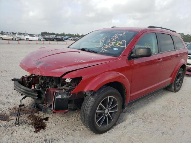 Photo 2 from auction – 2017 DODGE JOURNEY SE with VIN 3C4PDCAB0HT573578