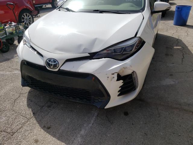 Photo 9 from auction – 2017 TOYOTA COROLLA L with VIN 2T1BURHE6HC887641