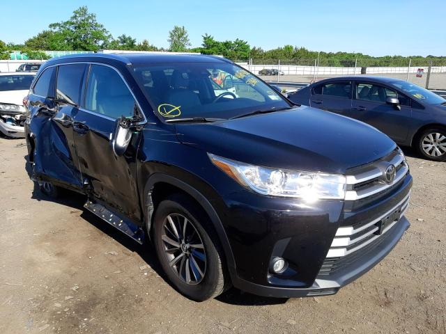 TOYOTA HIGHLANDER 2018 with VIN 5TDJZRFH5JS524609 - Photo from auction