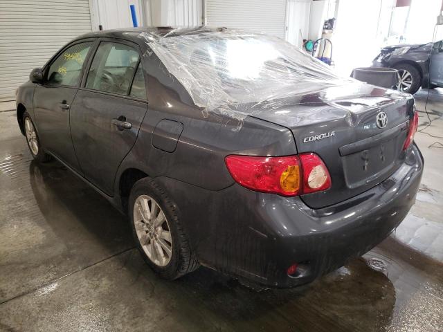 Photo 3 from auction – 2009 TOYOTA COROLLA BA with VIN 1NXBU40E39Z060033