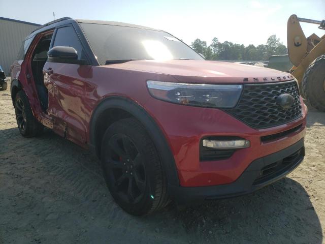 FORD EXPLORER S 2020 with VIN 1FM5K8GC7LGC74415 - Photo from auction