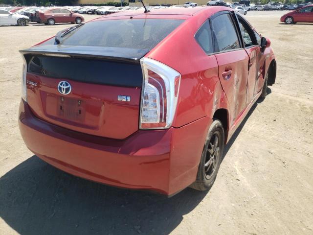 Photo 4 from auction – 2013 TOYOTA PRIUS with VIN JTDKN3DU7D0342849