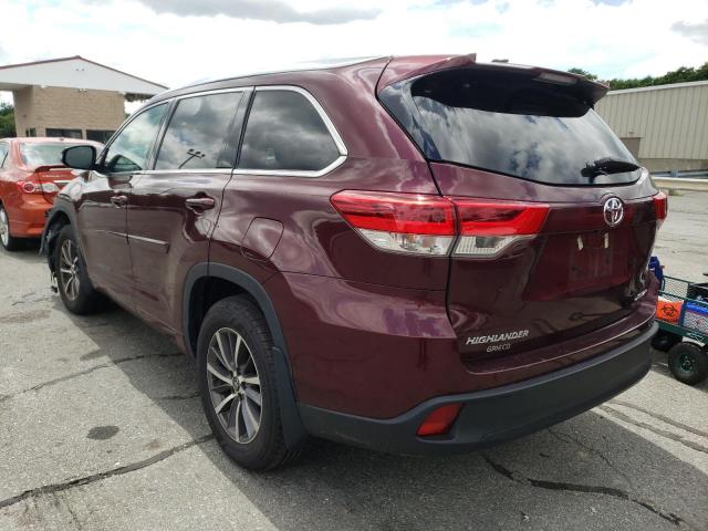 Photo 3 from auction – 2018 TOYOTA HIGHLANDER with VIN 5TDJZRFH9JS870839
