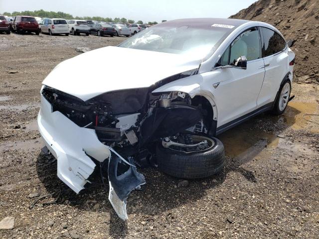 Photo 2 from auction – 2021 TESLA MODEL X with VIN 5YJXCAE25MF321531