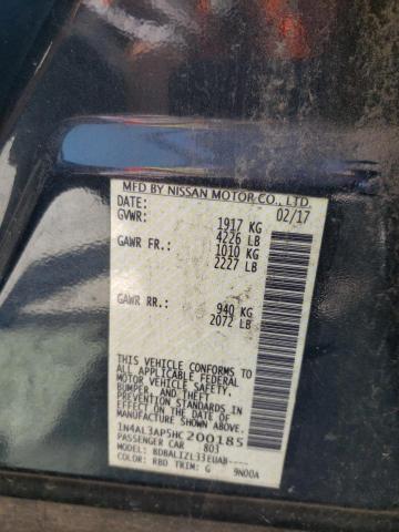 Photo 10 from auction – 2017 NISSAN ALTIMA 2.5 with VIN 1N4AL3AP5HC200185