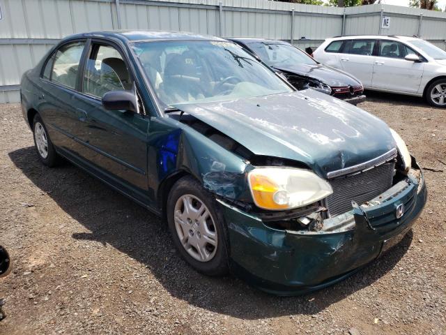 Photo 1 from auction – 2002 HONDA CIVIC LX with VIN 2HGES16562H606704