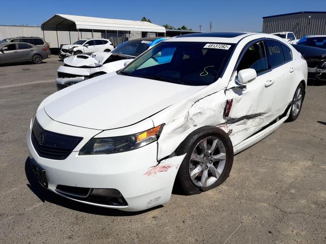 Photo 2 from auction – 2012 ACURA TL with VIN 19UUA8F57CA039894