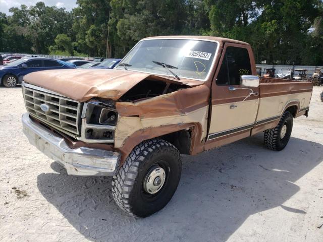Photo 2 from auction – 1986 FORD F150 with VIN 1FTEF14N2GNB50690