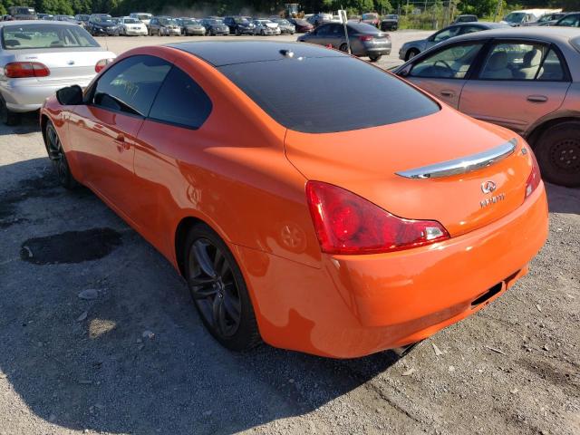 Photo 3 from auction – 2008 INFINITI G37 BASE with VIN JNKCV64E58M102968