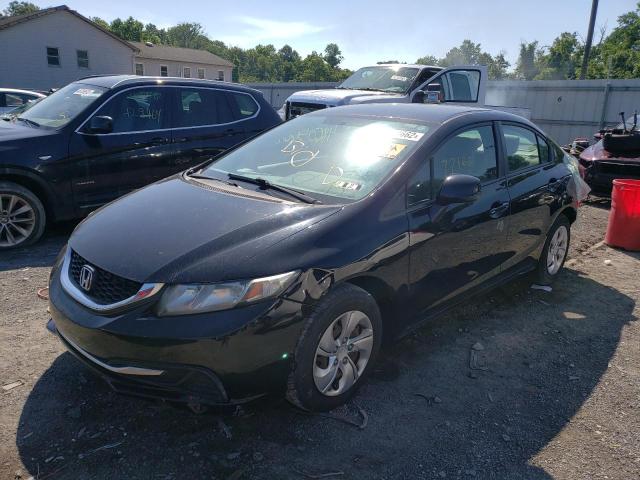 Photo 2 from auction – 2013 HONDA CIVIC LX with VIN 19XFB2F50DE233084