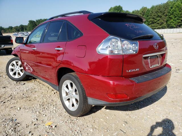 Photo 3 from auction – 2009 LEXUS RX 350 with VIN 2T2GK31U59C077621