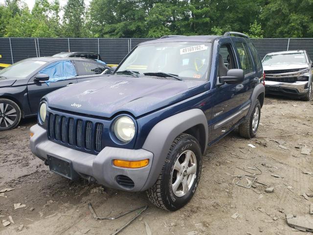 Photo 2 from auction – 2004 JEEP LIBERTY SP with VIN 1J4GL48K64W193948