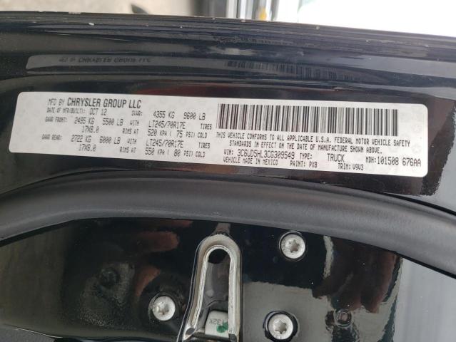 Photo 10 from auction – 2012 DODGE RAM 2500 S with VIN 3C6UD5HL3CG309549