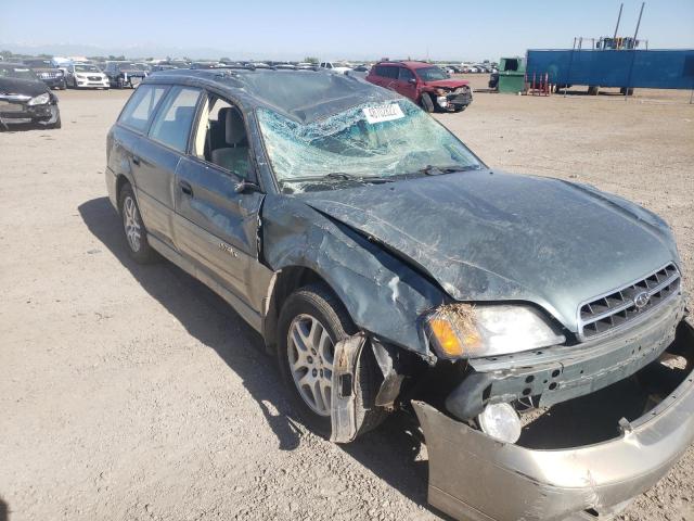 Photo 9 from auction – 2000 SUBARU LEGACY OUT with VIN 4S3BH6650Y7665801