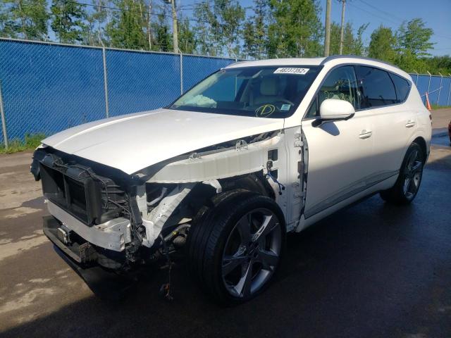 Photo 2 from auction – 2021 GENESIS GV80 BASE with VIN KMUHCESC3MU032810