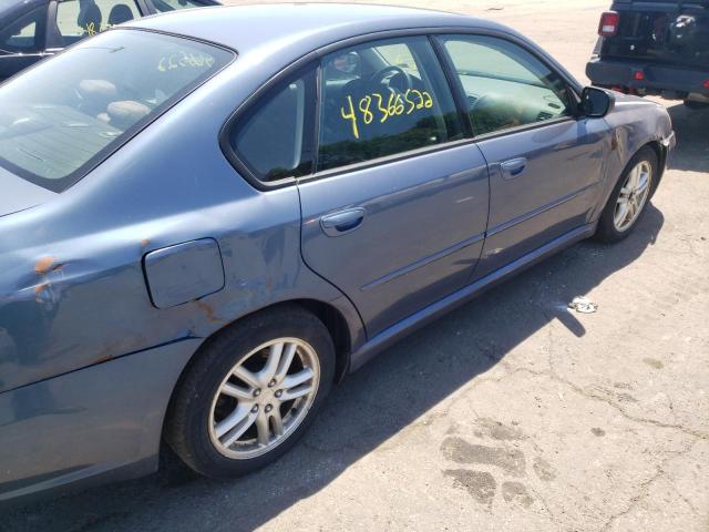 Photo 9 from auction – 2005 SUBARU LEGACY with VIN 4S3BL616157200972
