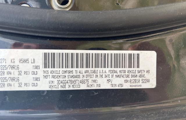 Photo 10 from auction – 2009 DODGE JOURNEY SE with VIN 3D4GG47BX9T146675