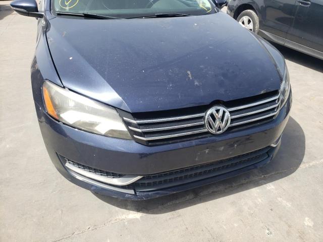 Photo 9 from auction – 2012 VOLKSWAGEN PASSAT SE with VIN 1VWBP7A31CC030579
