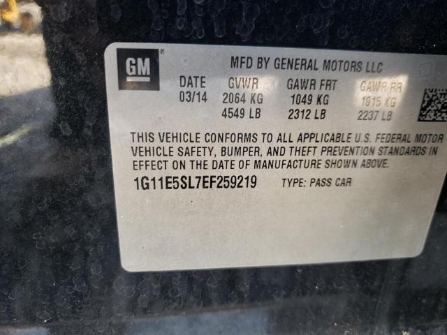 Photo 10 from auction – 2014 CHEVROLET MALIBU 2LT with VIN 1G11E5SL7EF259219