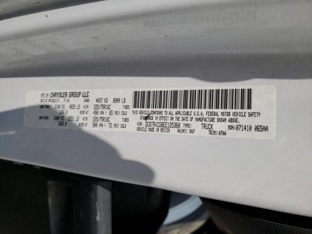 Photo 10 from auction – 2014 DODGE PROMASTER with VIN 3C6TRVCG8EE125360