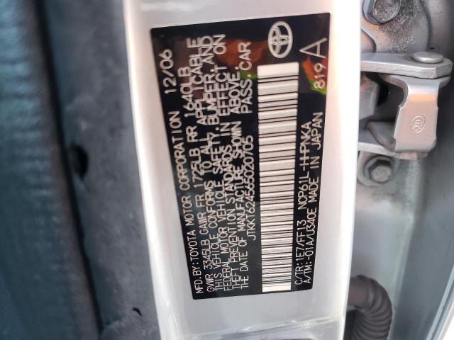 Photo 10 from auction – 2006 TOYOTA SCION XA with VIN JTKKT624565020705