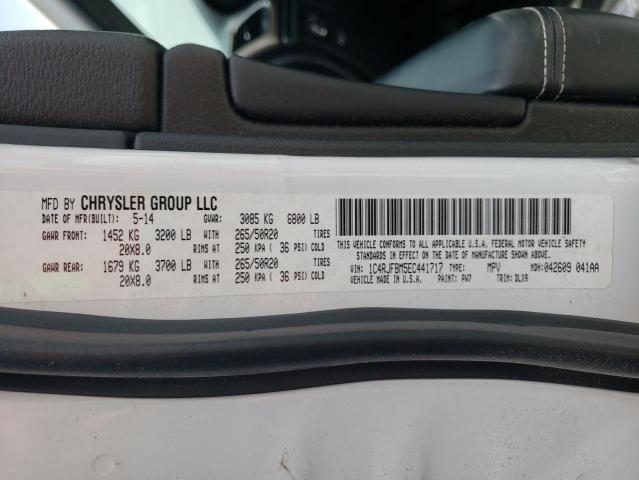 Photo 10 from auction – 2014 JEEP GRAND CHER with VIN 1C4RJFBM5EC441717