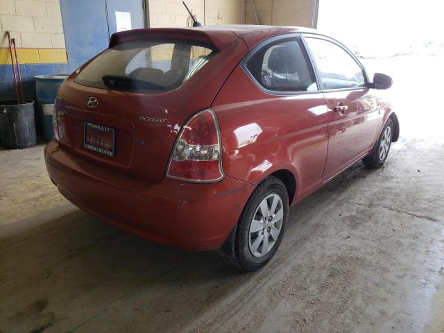 Photo 4 from auction – 2010 HYUNDAI ACCENT BLU with VIN KMHCM3AC8AU172293