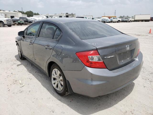Photo 3 from auction – 2012 HONDA CIVIC LX with VIN 2HGFB2F50CH304661