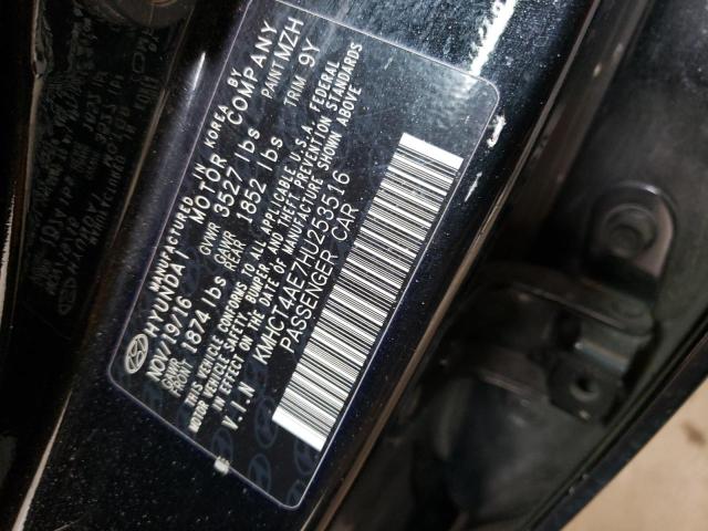 Photo 10 from auction – 2017 HYUNDAI ACCENT SE with VIN KMHCT4AE7HU253516