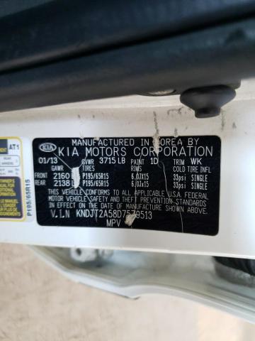 Photo 10 from auction – 2013 KIA SOUL with VIN KNDJT2A58D7579513