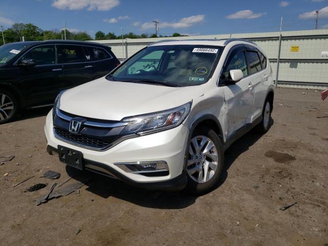 Photo 2 from auction – 2016 HONDA CR-V EXL with VIN 5J6RM3H78GL001656