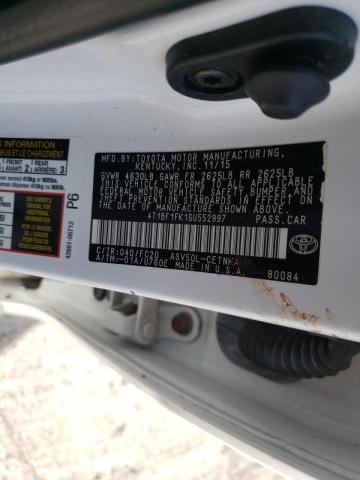 Photo 10 from auction – 2016 TOYOTA CAMRY LE with VIN 4T1BF1FK1GU552997