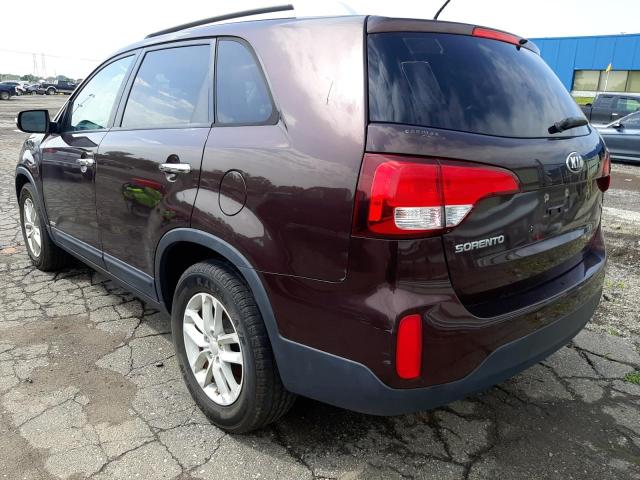 Photo 3 from auction – 2015 KIA SORENTO LX with VIN 5XYKTDA70FG600295