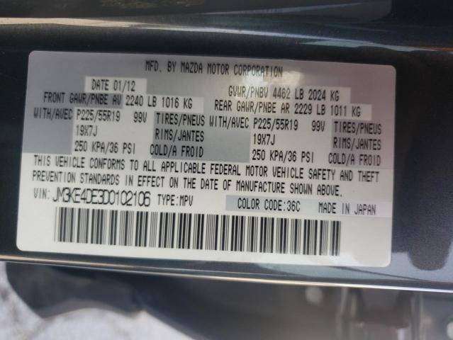 Photo 10 from auction – 2013 MAZDA CX-5 GT with VIN JM3KE4DE3D0102106