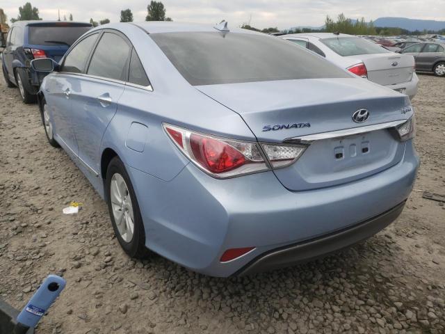Photo 3 from auction – 2014 HYUNDAI SONATA HYB with VIN KMHEC4A45EA113719
