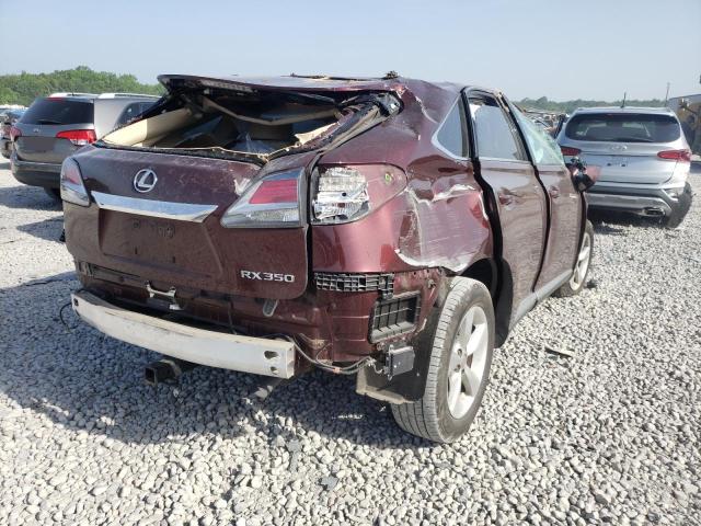 Photo 4 from auction – 2014 LEXUS RX 350 with VIN 2T2ZK1BA3EC139545