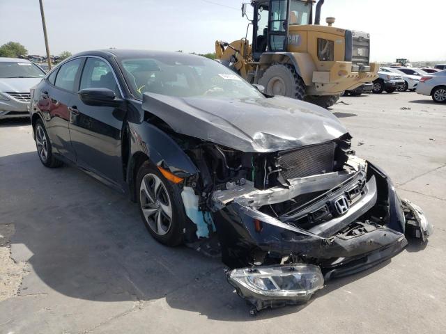 HONDA CIVIC LX 2019 with VIN 19XFC2F69KE016300 - Photo from auction