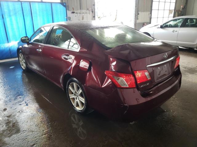 Photo 3 from auction – 2007 LEXUS ES 350 with VIN JTHBJ46GX72059796