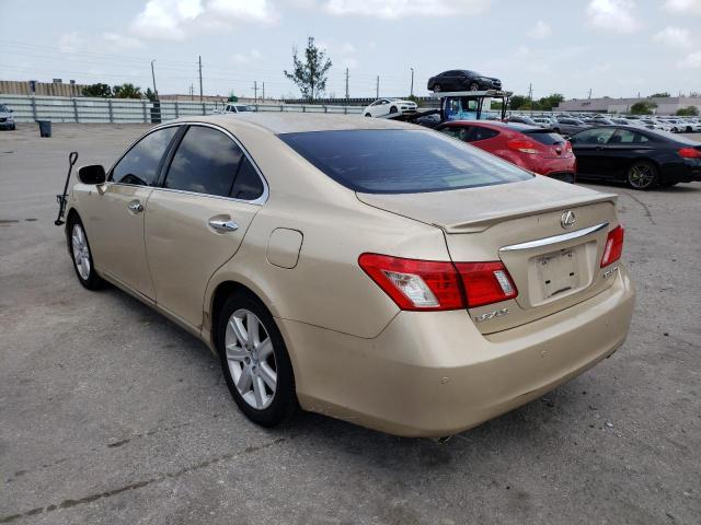 Photo 3 from auction – 2008 LEXUS ES 350 with VIN JTHBJ46G882176472