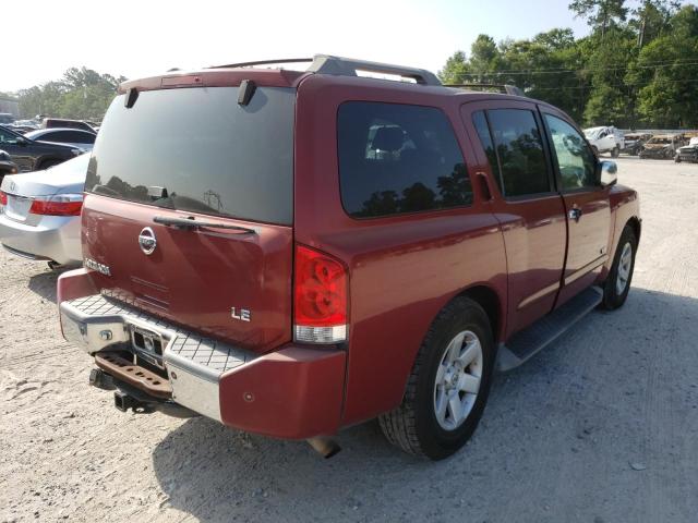 Photo 4 from auction – 2006 NISSAN ARMADA SE with VIN 5N1AA08A36N737179