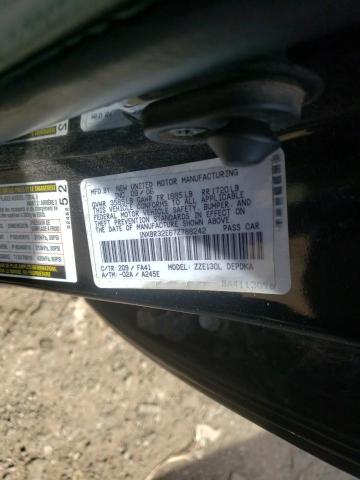 Photo 10 from auction – 2007 TOYOTA COROLLA CE with VIN 1NXBR32E67Z788242
