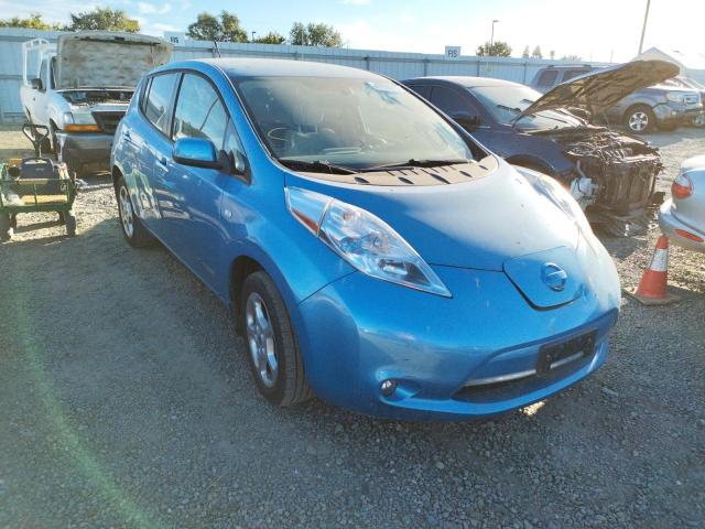 NISSAN LEAF SV 2012 with VIN JN1AZ0CPXCT025108 - Photo from auction