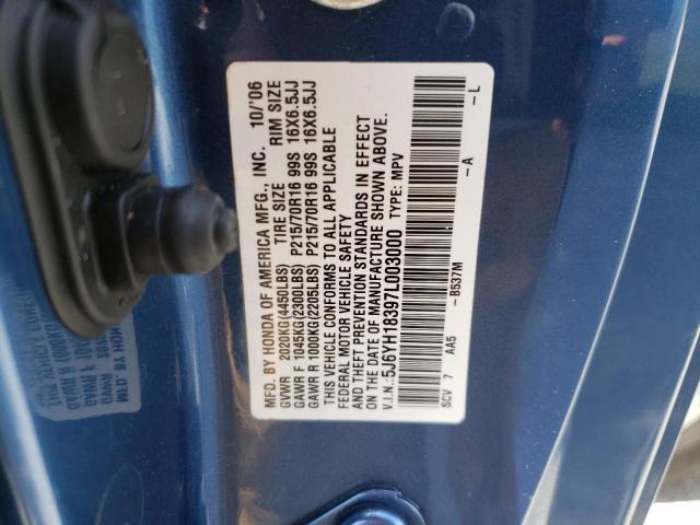 Photo 10 from auction – 2007 HONDA ELEMENT LX with VIN 5J6YH18397L003000