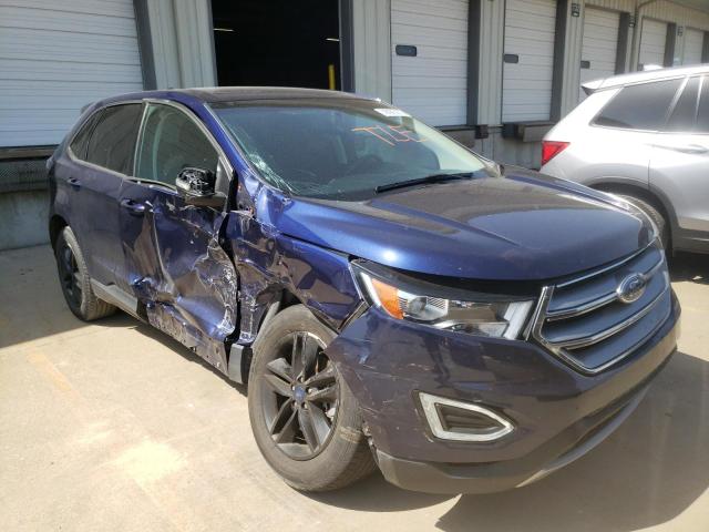 FORD EDGE SEL 2016 with VIN 2FMPK3J99GBC10687 - Photo from auction