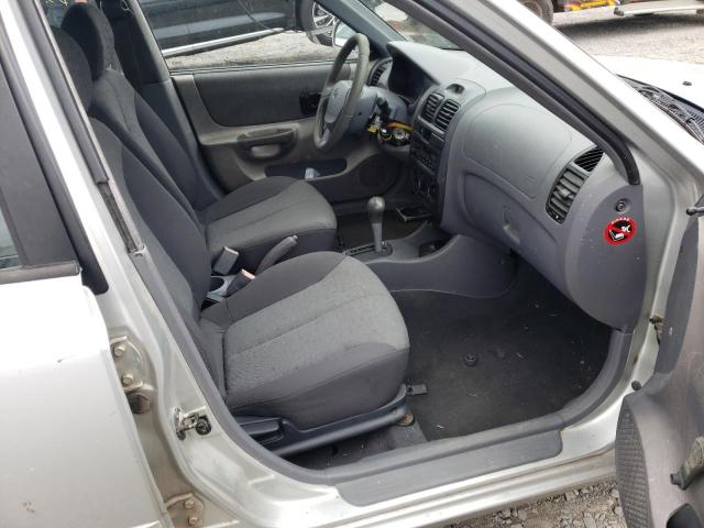 Photo 5 from auction – 2003 HYUNDAI ACCENT GL with VIN KMHCG45C33U425935