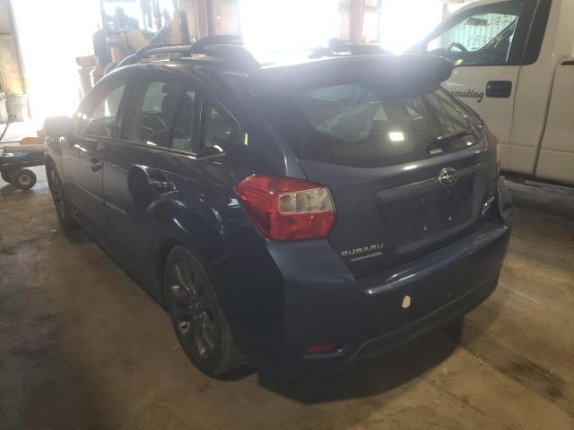 Photo 3 from auction – 2013 SUBARU IMPREZA SP with VIN JF1GPAL61D2800919