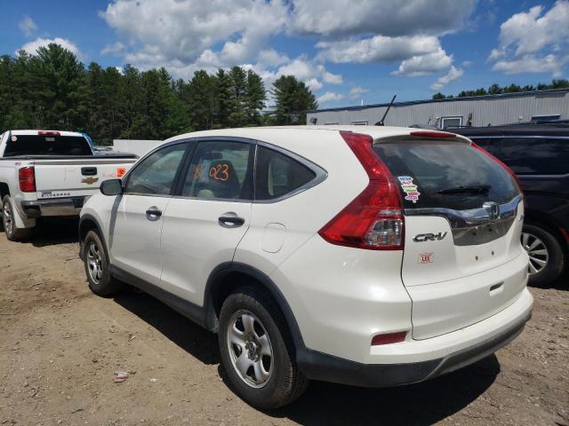 Photo 3 from auction – 2016 HONDA CR-V LX with VIN 5J6RM4H31GL123617